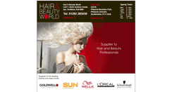 Desktop Screenshot of hairandbeautyworld-uk.com